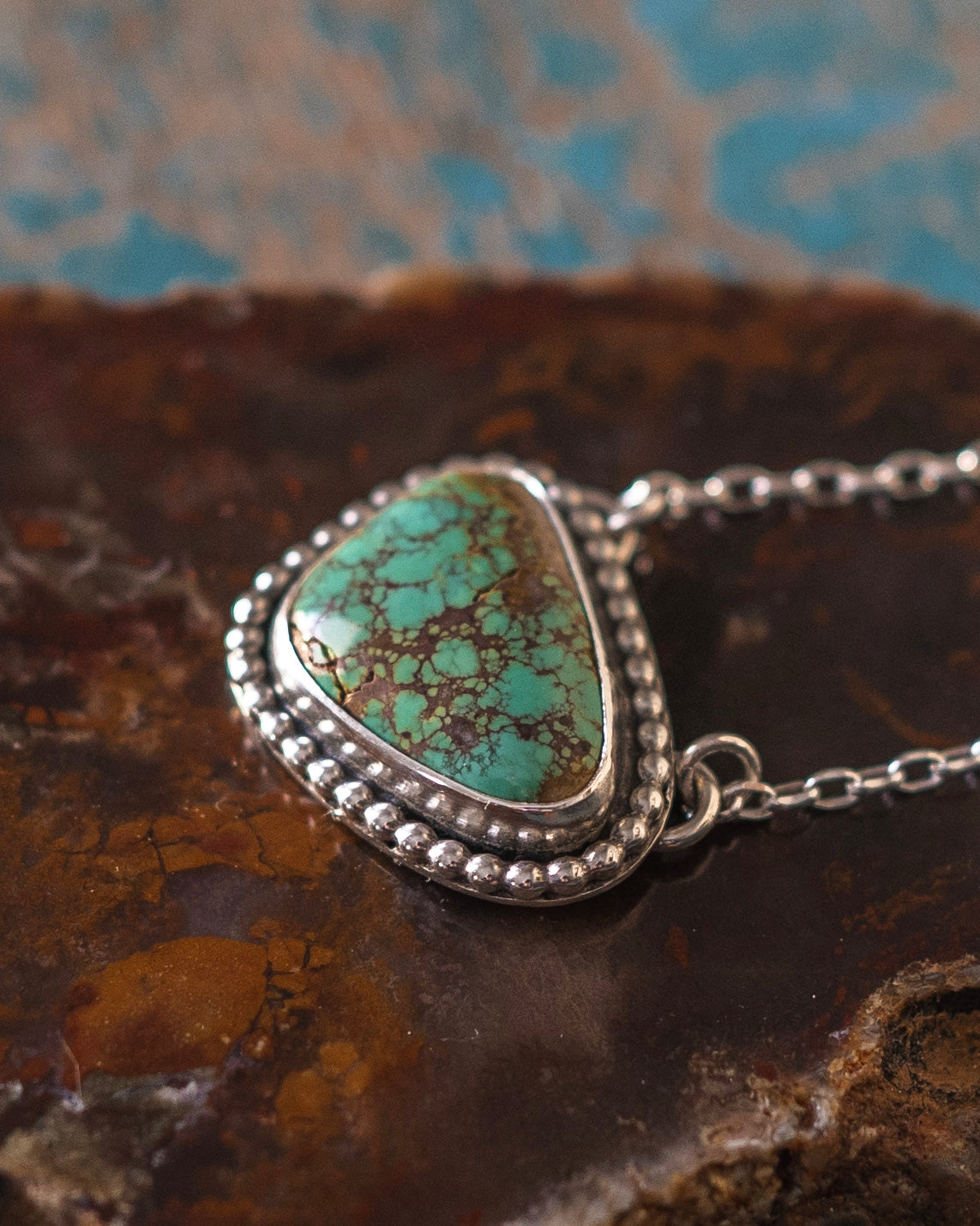 Natural Firebird Turquoise Necklace