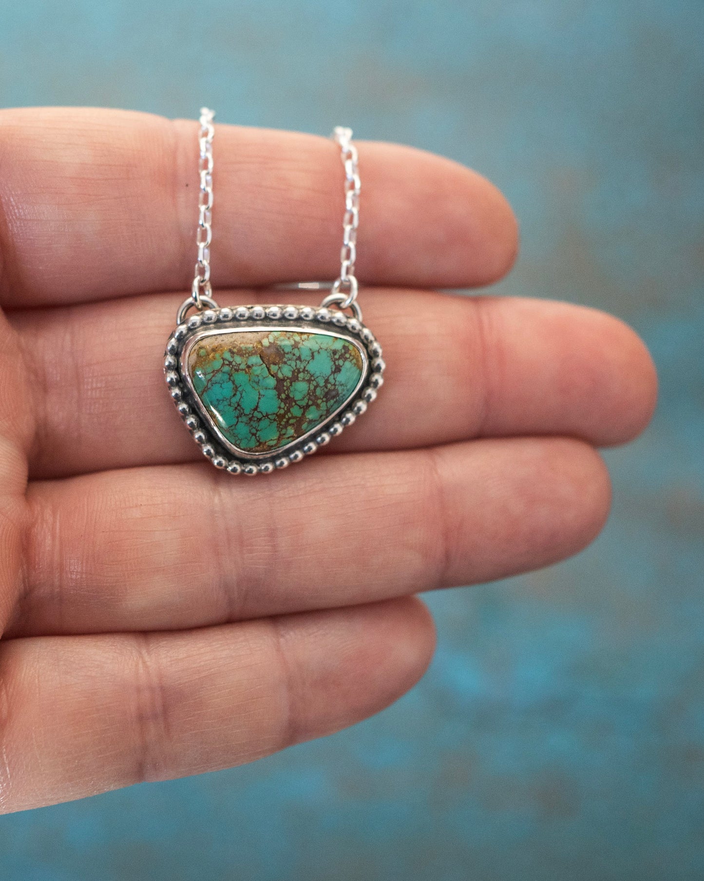 Natural Firebird Turquoise Necklace