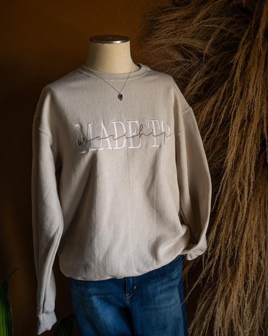 Made to Worship Crewneck Sweatshirt