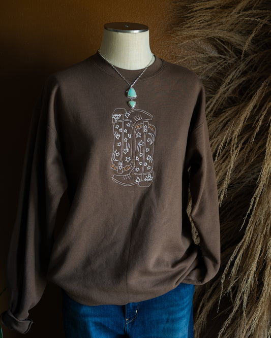 Sweet Boots Crewneck Sweatshirt
