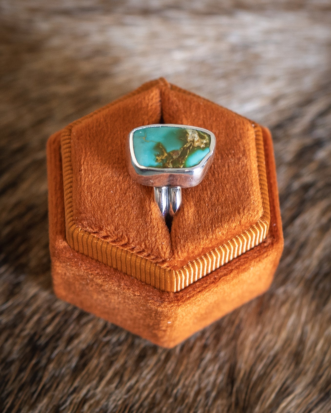 FBF Natural Royston Turquoise Ring