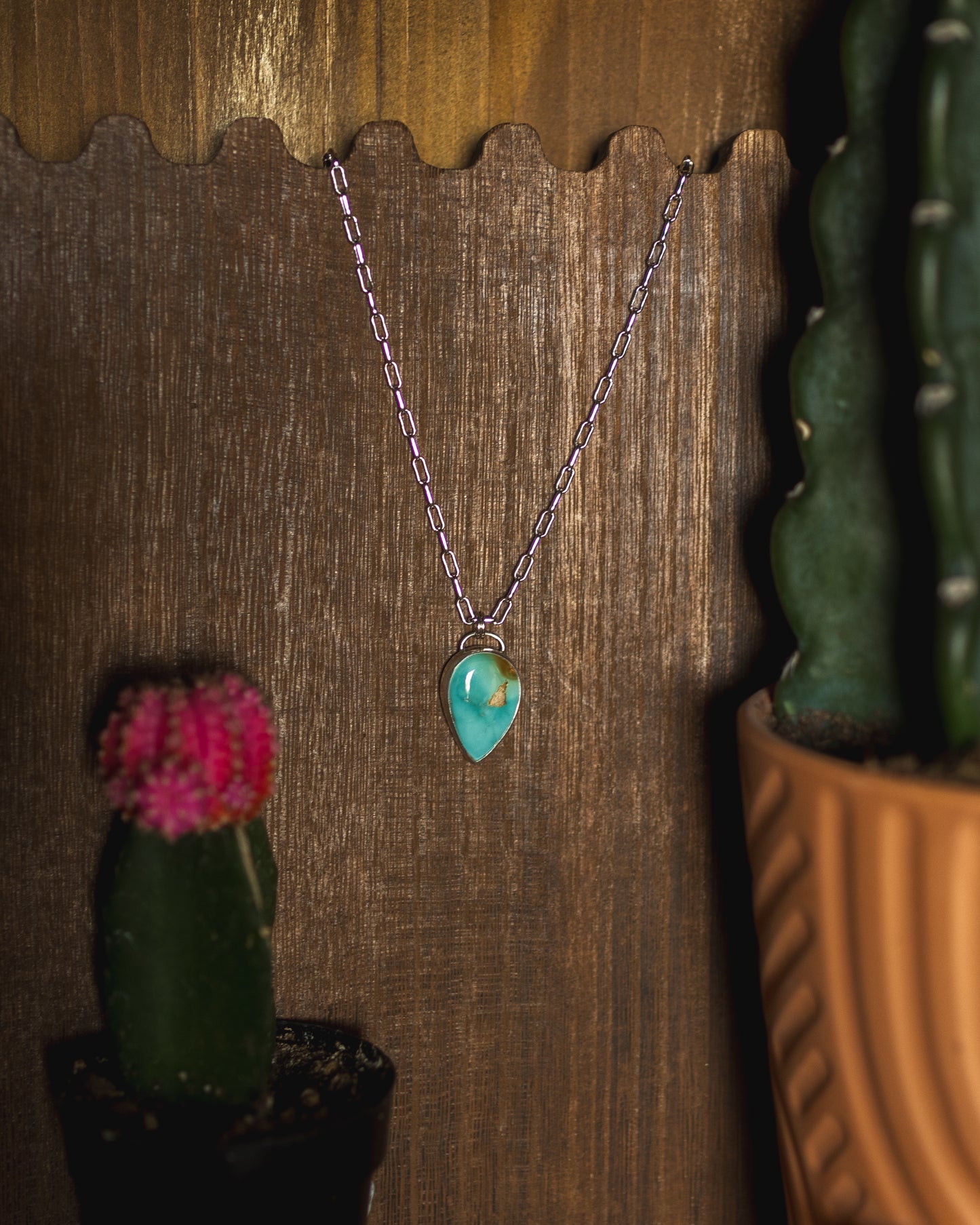 Natural Royston Turquoise Necklace